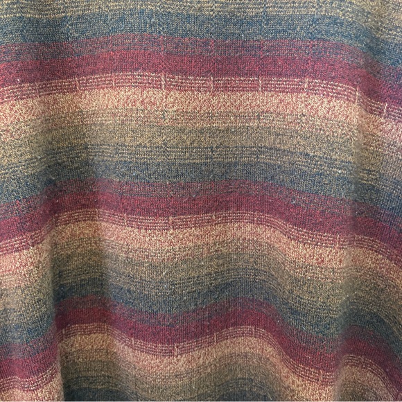Dockers Multicolor Striped Crewneck Sweater. Mens Size XL. 100% acrylic. - Picture 4 of 7